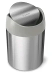 Simplehuman Mini odpadkový koš na stůl 1.5 l / kartáčovaná nerez ocel/ CW2084 (CW2084)