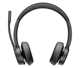 Poly Voyager 4320 MS Teams bezdrátová náhlavní souprava, BT700 USB-C adaptér, stereo, nabíjecí stojánek EDF_1457751