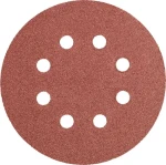 Graphite Brusné kotouče 125 mm / Brusný kotouč / K100 / 5 ks / 8 otvorů (55H942)
