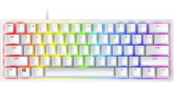 Razer Huntsman V3 Pro Mini bílá / herní klávesnice / mechanická / Razer Analog Optical Switch Gen 2 / US Layout (RZ03-04991700-R3M1)