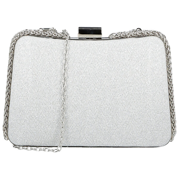 Luxusní dámské psaníčko Michelle Moon Arnex, stříbrné