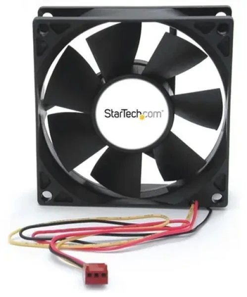 StarTech ventilátor do PC skříně 80 mm černý / Ventilátor / 80 x 80 x 25 mm / Kuličkové ložisko / MTBF 56609 h (FANBOX2)