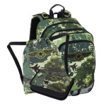 Školní batohový 3-dílný set Bagmaster ALFA 25 B STÍHAČKA (batoh,penál,sáček na cvičky)