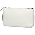 Trendy dámská koženková crossbody kabelka Aksila, bílá