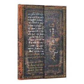 Diář 2025/2026 Michelangelo, Handwriting