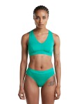 Dámská merino podprsenka ICEBREAKER Wmns Merino 125 Cool-Lite Sprite Racerback Bra, Fresh velikost: XL