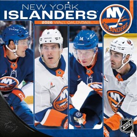 JF Turner Kalendář New York Islanders NHL 2026 Wall Calendar