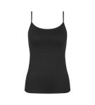 SENSE OF COTTON - Bezešvý přiléhavý top s úzkými ramínky Triumph BLACK 44