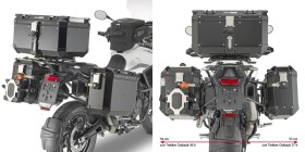 Plo6423Cam trubkový nosič PL One-Fit pro Triumph Tiger 1200 GT Explorer (22-25) pro boční kufry Obk