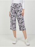 Fialovo-černé vzorované culottes ONLY Nova Dámské