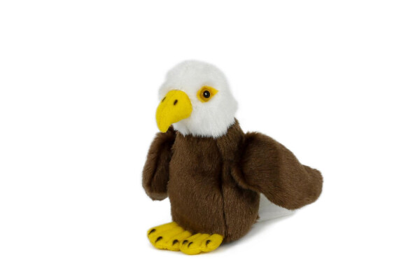 Orel bělohlavý plyš 13cm 0m+