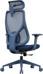 SENSE7 MOYO modrá / Kancelářské ergonomické křeslo / nosnost 150 kg (5902659848581)
