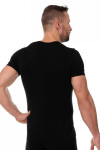 Pánské tričko 00990A black BRUBECK černá