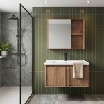 REA - Sada koupelnového nábytku s umyvadlem Gama T25023 HHL 70CM REA-M0209