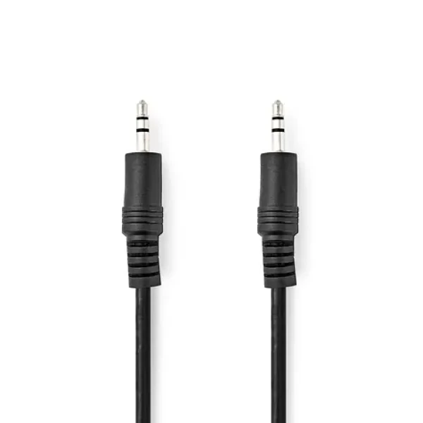 Nedis Stereo Audio kabel jack 3.5 mm (M) - jack 3.5 mm (M) 2.00 m černá (CAGL22000BK20)