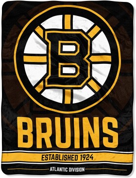 Northwest Deka Boston Bruins NHL Micro Raschel Throw