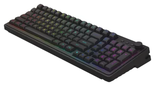 Savio Galaxis černá / Herní klávesnice / RGB podsvícení / US layout / drátová (GALAXIS)