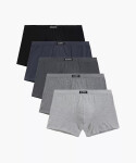 Boxerky Atlantic 5BMH-011 A'5 S-2XL černá M