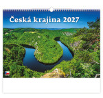Nástěnný kalendář 2027 Helma Česká krajina