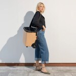 Nákupní košík na kolečkách Reisenthel Carrycruiser Frame Raffia black
