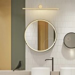 Nástěnné svítidlo LED 40CM APP1344-W GOLD OSW-02434