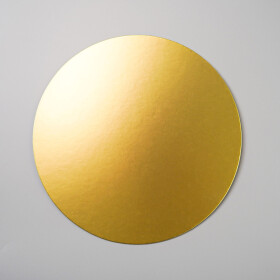 Cake Star podložka tenká zlatá 26 cm