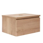 Koupelnová skříňka pod umyvadlo Naturel Savona 98x43x44,8 cm dub halifax mat SAVONA100DHD SAVONA100DHD