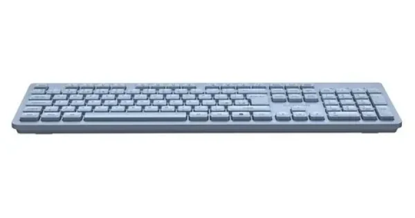 CANYON HKB-W01 modrá / Bezdrátová klávesnice / 104 kláves / tichá / štíhlá / SK/CZ layout (CNS-HKBW01BL-CS)