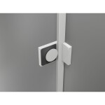 MEXEN/S - Lunar-F L sprchový kout skládací dveře levá 95 x 70, transparent, bílá 836L-095-070-20-00-L