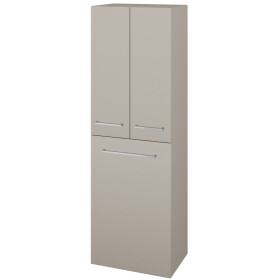 Dřevojas - Vysoká skříň s košem na prádlo DOS SVD3K 50 - N07 Stone / Úchytka T04 / N07 Stone 209780E