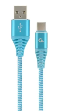 Gembird CC-USB2B-AMCM-2M-VW USB, USB 2.0 USB A USB C, modrý