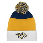 Outerstuff Dětská zimní čepice Nashville Predators NHL Essentials Cuffed Knit W Pom