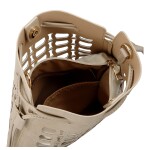 Moderní dámská kabelka Vaka, krémová