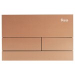 REA - Podomítkový Instalační Set Slim 024N pro WC s Tlačítkem T Brush Copper KPL-E1053