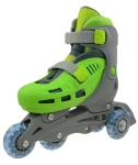 TRISKATE Basic zelené vel. S (31-34) / Dětské kolečkové brusle / 4 kolečka / PVC 64x24 mm