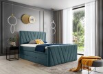 Boxspring Candice Rozměr: 140 x 200 cm, látka: Velvetmat 24