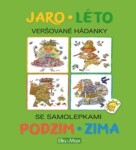 Jaro, Léto, Podzim, Zima Kniha samolepek hádanek