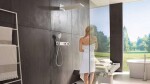 HANSGROHE - RainSelect Termostatická sprchová baterie pod omítku, pro 3 výstupy, bílá/chrom 15356400