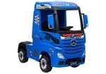 Mamido Dětský elektrický kamion Mercedes-Benz Actros 4x4 MP4 lakovaný modrý