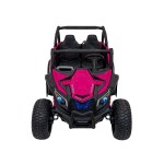 Mamido Elektrické autíčko Buggy UTV X3 Off-Road 4x4 24V růžové