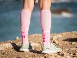 Kompresní podkolenky Compressport FULL SOCKS RUN - růžové Velikost: EU 42-44