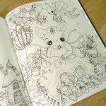 Fairy Touch of Magic, umělecké antistresové omalovánky, AJ, Klára Marková