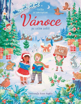 Vánoce po celém světě - Knížka se samolepkami - Joli Hannah