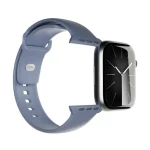 Puro Icon modrá / Silikonový řemínek / pro Apple Watch 44/45/46/49 mm