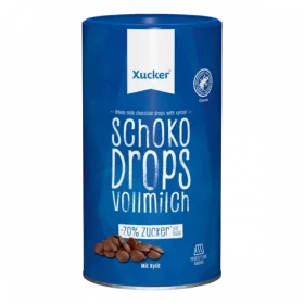 Celé mléčné čokoládové kapky - Xucker (200 g) (37570-1-200g)