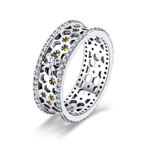 ELENYS Royal Fashion prsten Sunshine Velikost: 8 (EU: 57-58)