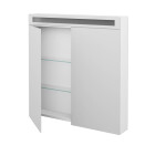Dřevojas - Dvoudvéřová galerka MAX GA2O 80 - M01 Bílá mat 237868