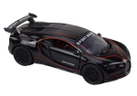 Mamido Sportovní auto 1:32 s figurkou, spoilerem a zvuky, kovové, černé