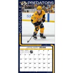 JF Turner Kalendář Nashville Predators NHL 2026 Wall Calendar