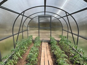 Polykarbonátový skleník – KYKLOP2, PC 6 mm, 3×4 m